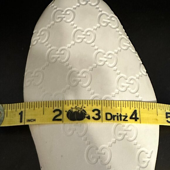 GUCCI LIMITED MEN'S BLOOM FLOWER BLUE SUPREME HIGH TOP GG CANVAS SNEAKER - Picture 12 of 16